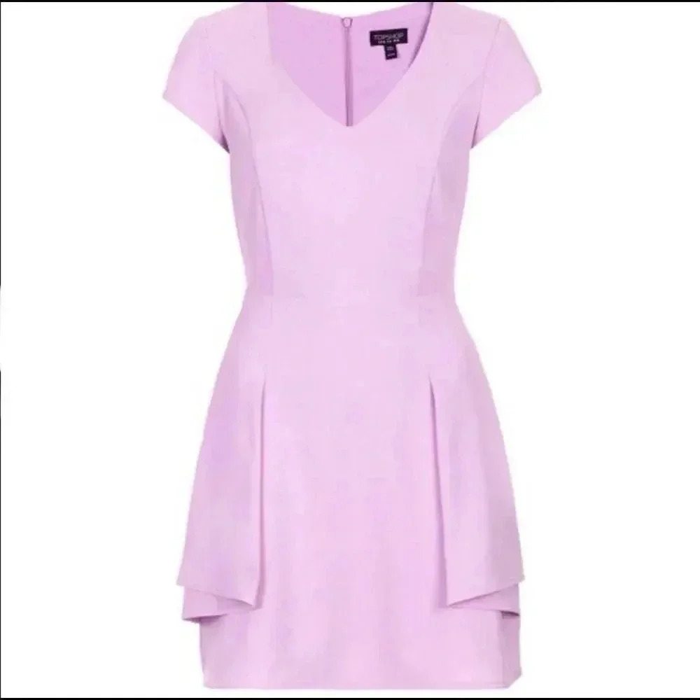 Topshop  Peplum Dress